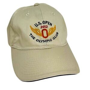 U.S. Open 2012 The Olympic Club USGA Members Ball Cap Hat - Khaki